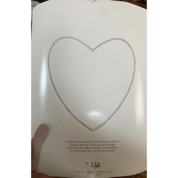 2 Vintage Christmas poinsettia placemat kits (8 ttl) Gingham Goose NIP - Picture 6 of 6